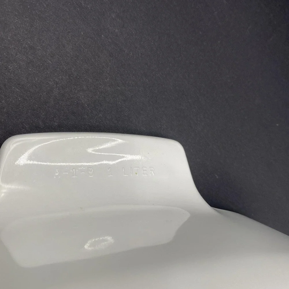 Vintage Corning Ware A-1-B Plain White 1 Liter Casserole Dish without Lid